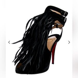 Christian Louboutin Feather Heels